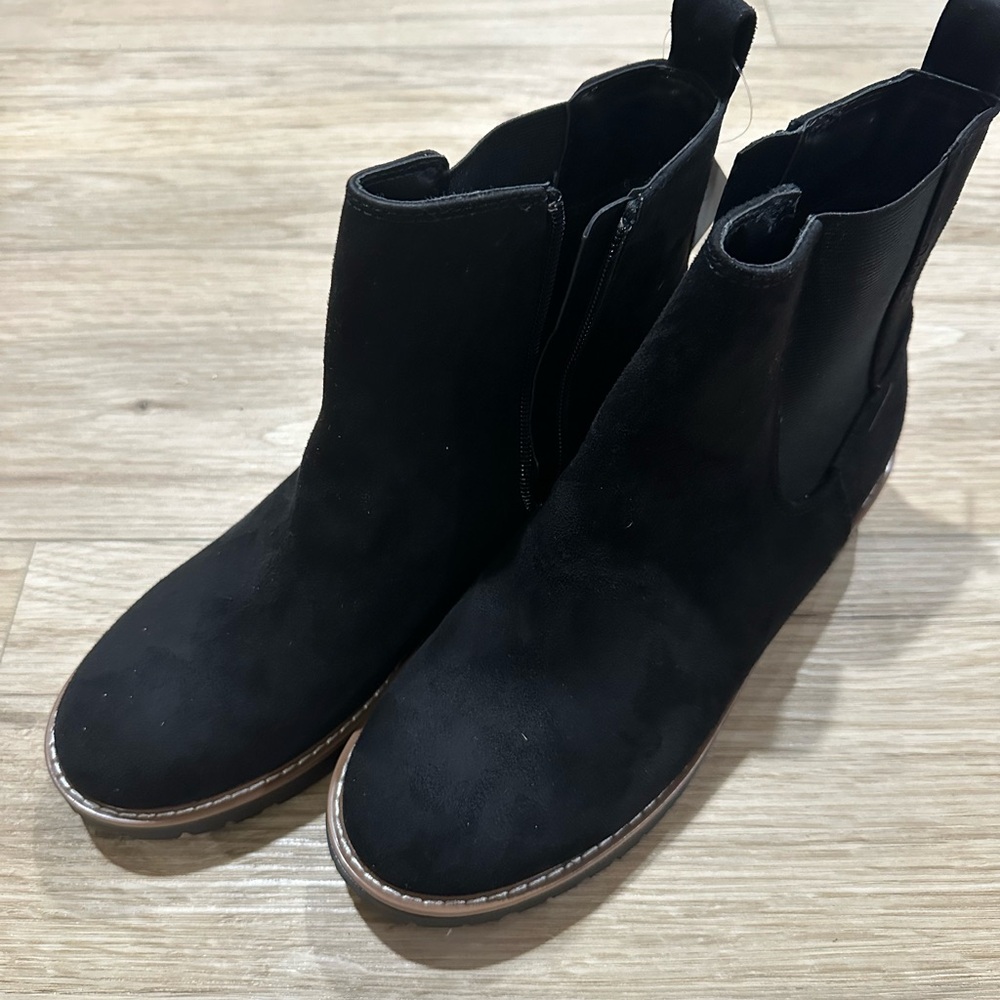 Kensie Black Ankle Boots